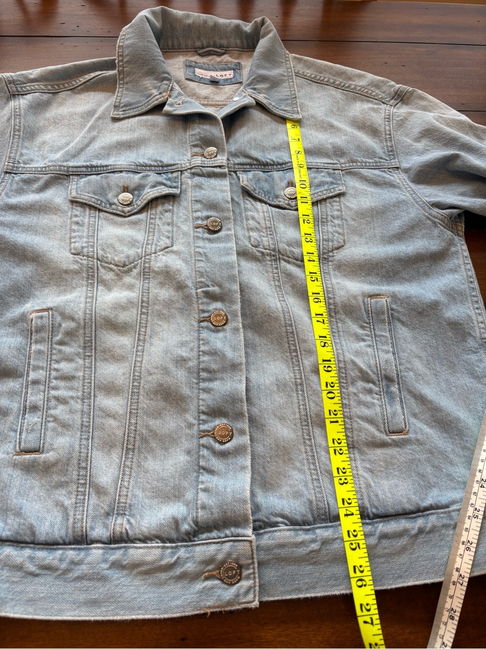 LOFT Denim Jacket - Picture 10 of 13
